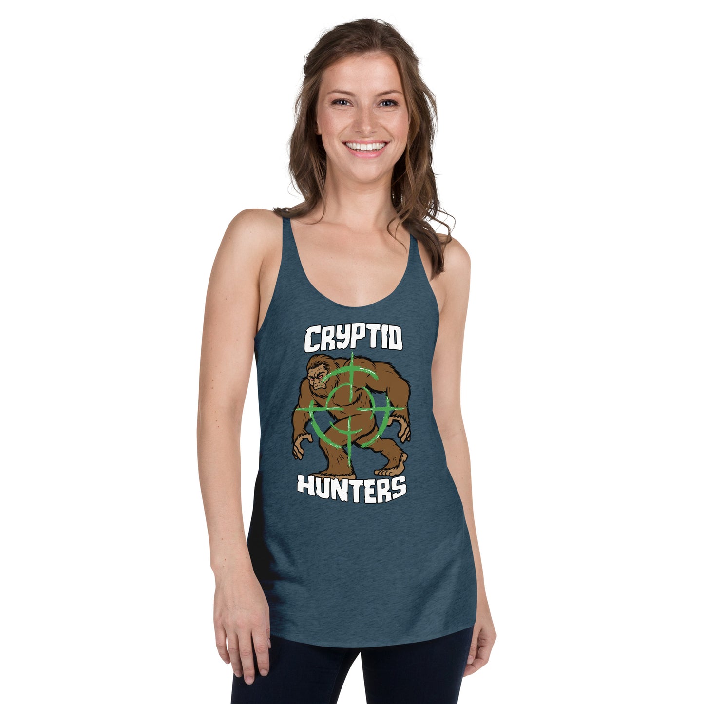 Cryptid Hunters Women's Racerback Tank