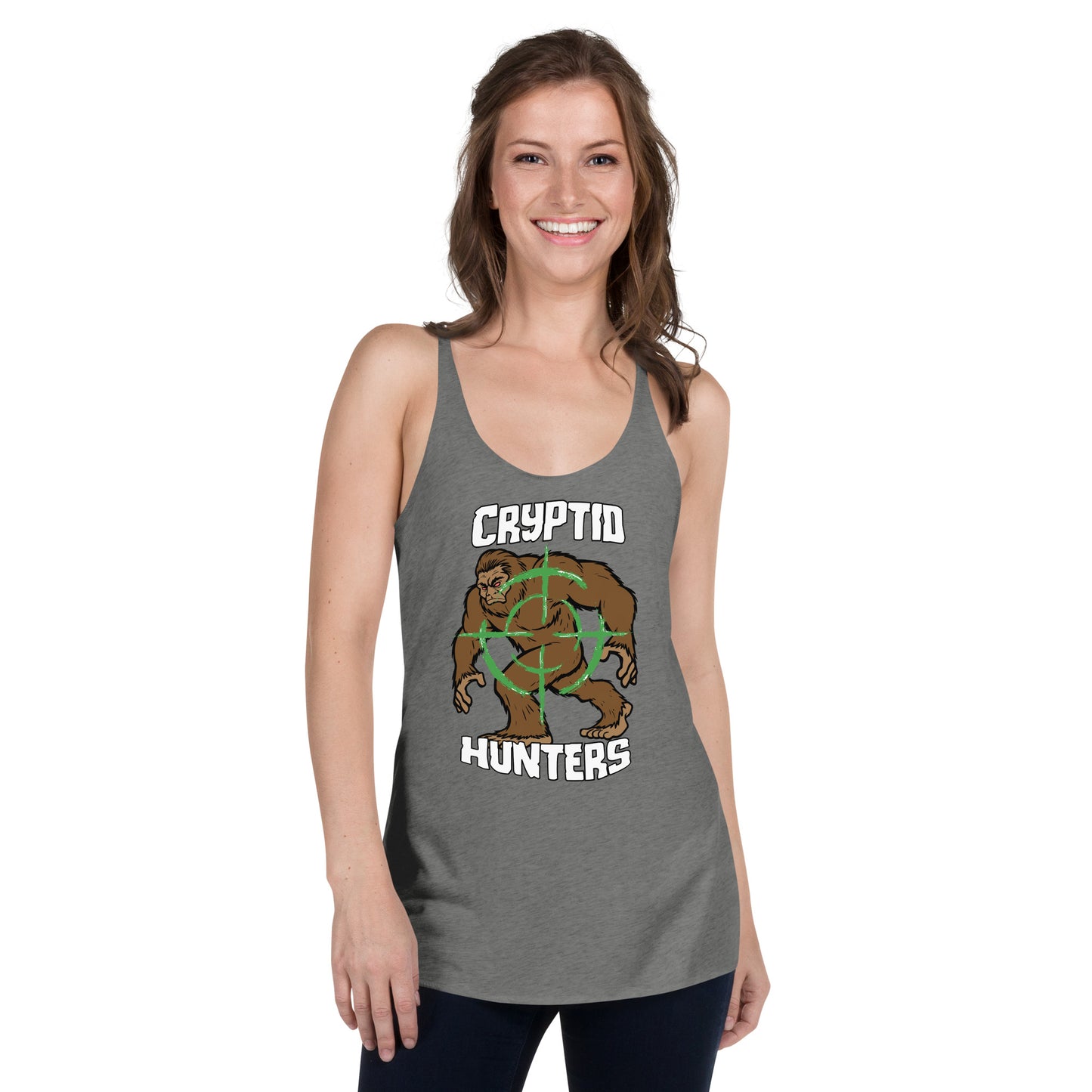 Cryptid Hunters Women's Racerback Tank