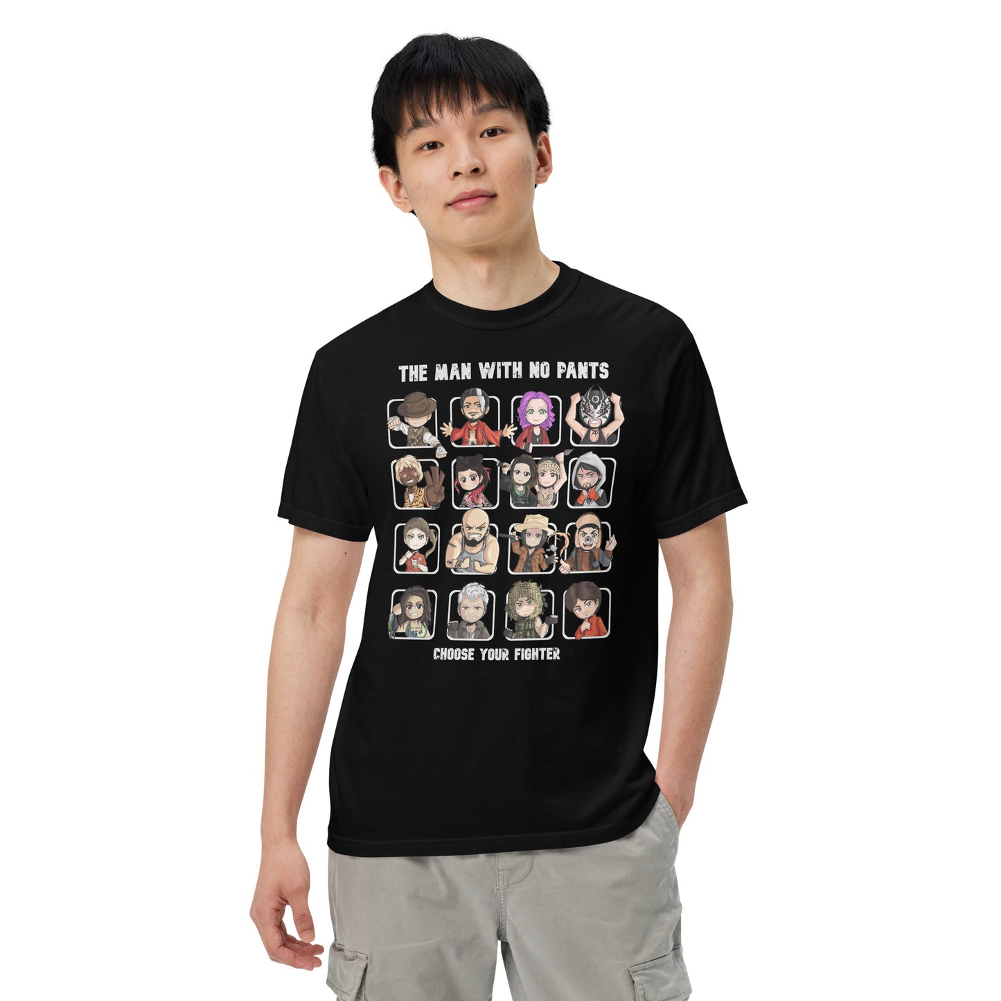 The Man With No Pants Fighter T-Shirt