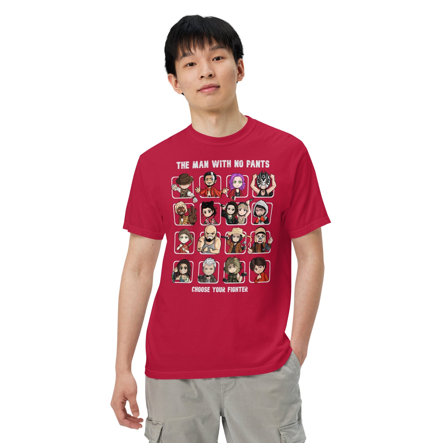 The Man With No Pants Fighter T-Shirt