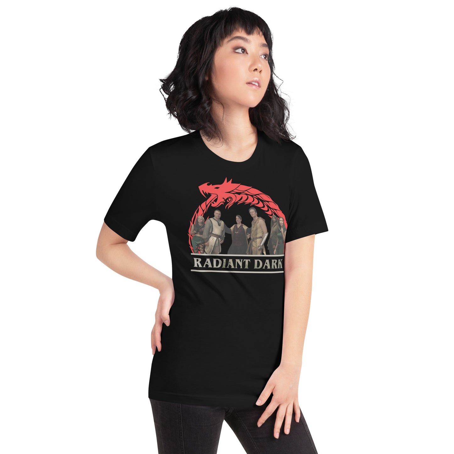 Radiant Dark Unisex t-shirt