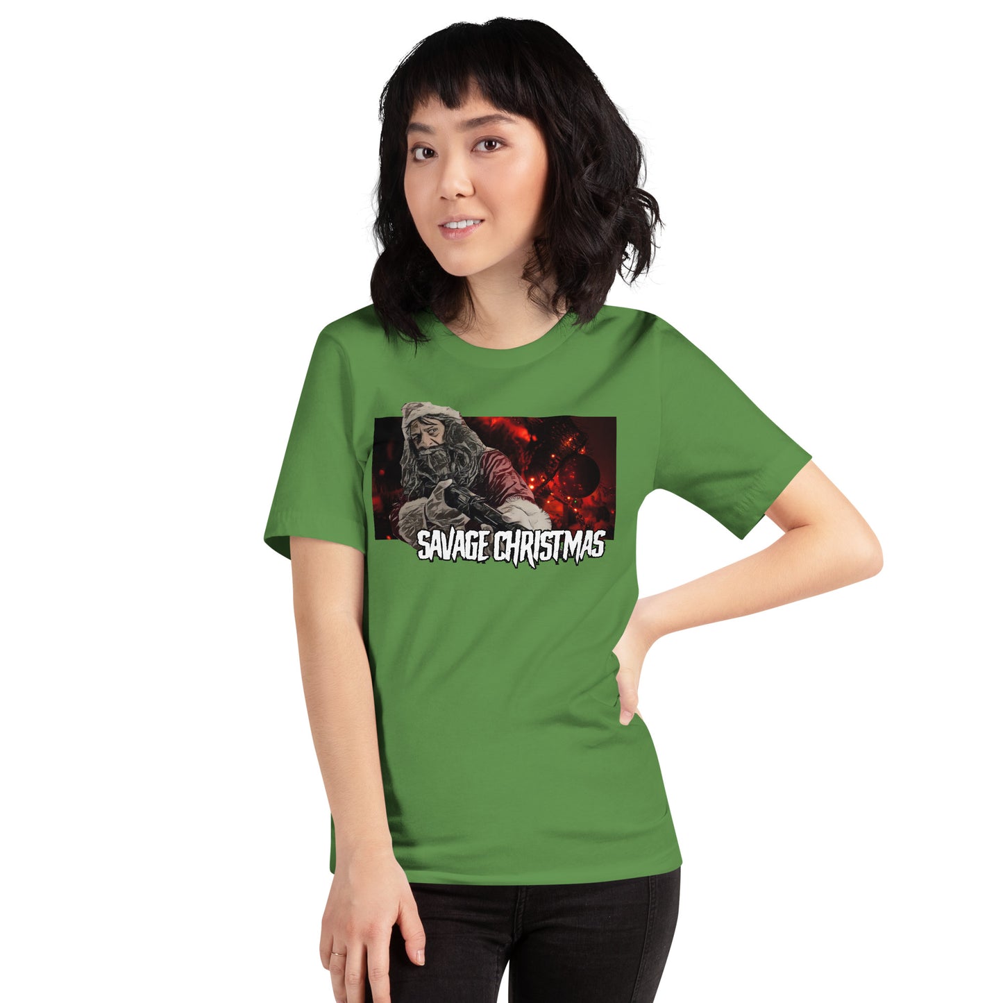 Savage Christmas Unisex t-shirt