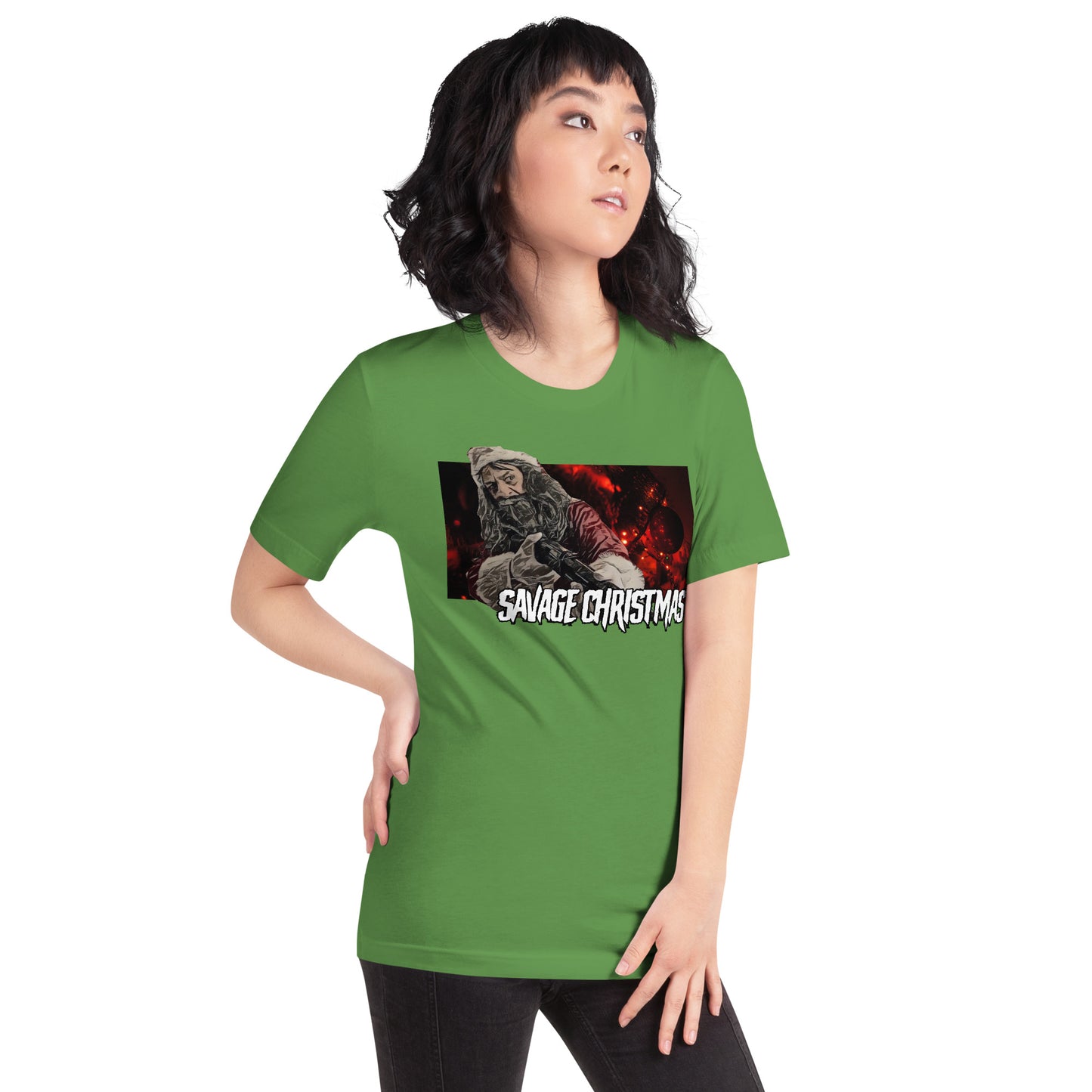 Savage Christmas Unisex t-shirt