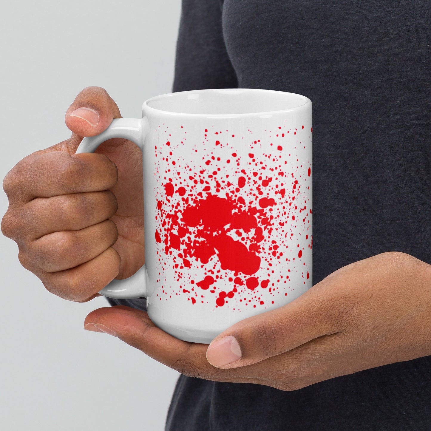 The Bunnies White glossy mug