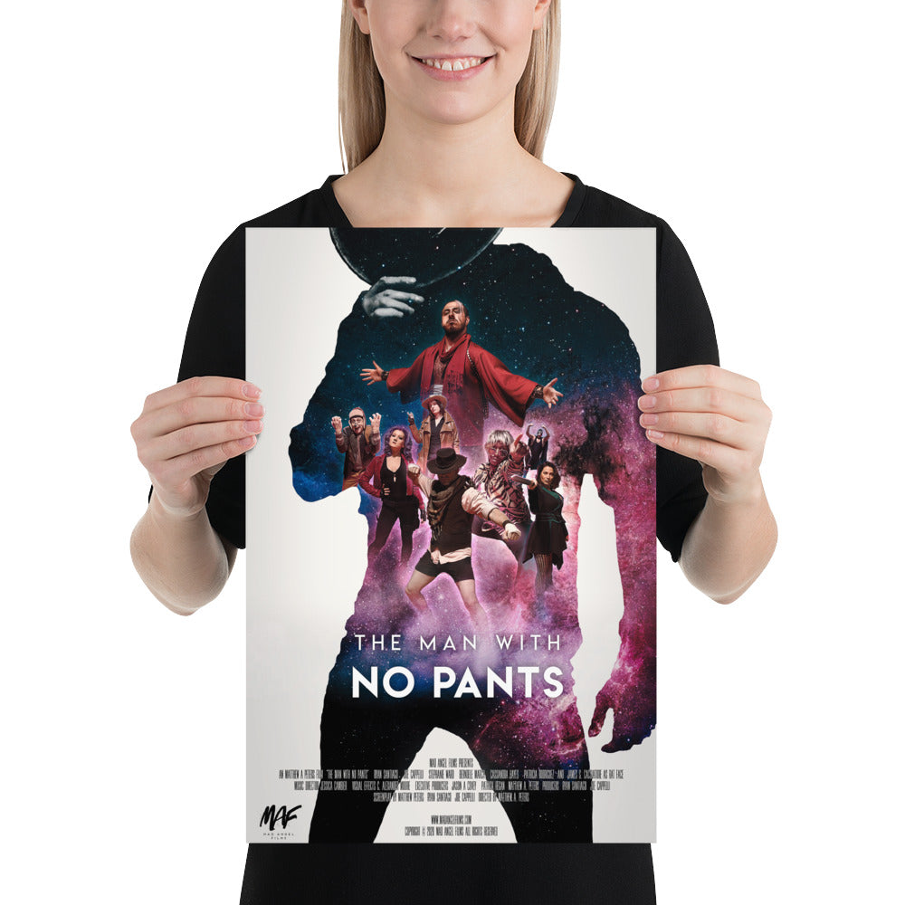 Man With No Pants Poster
