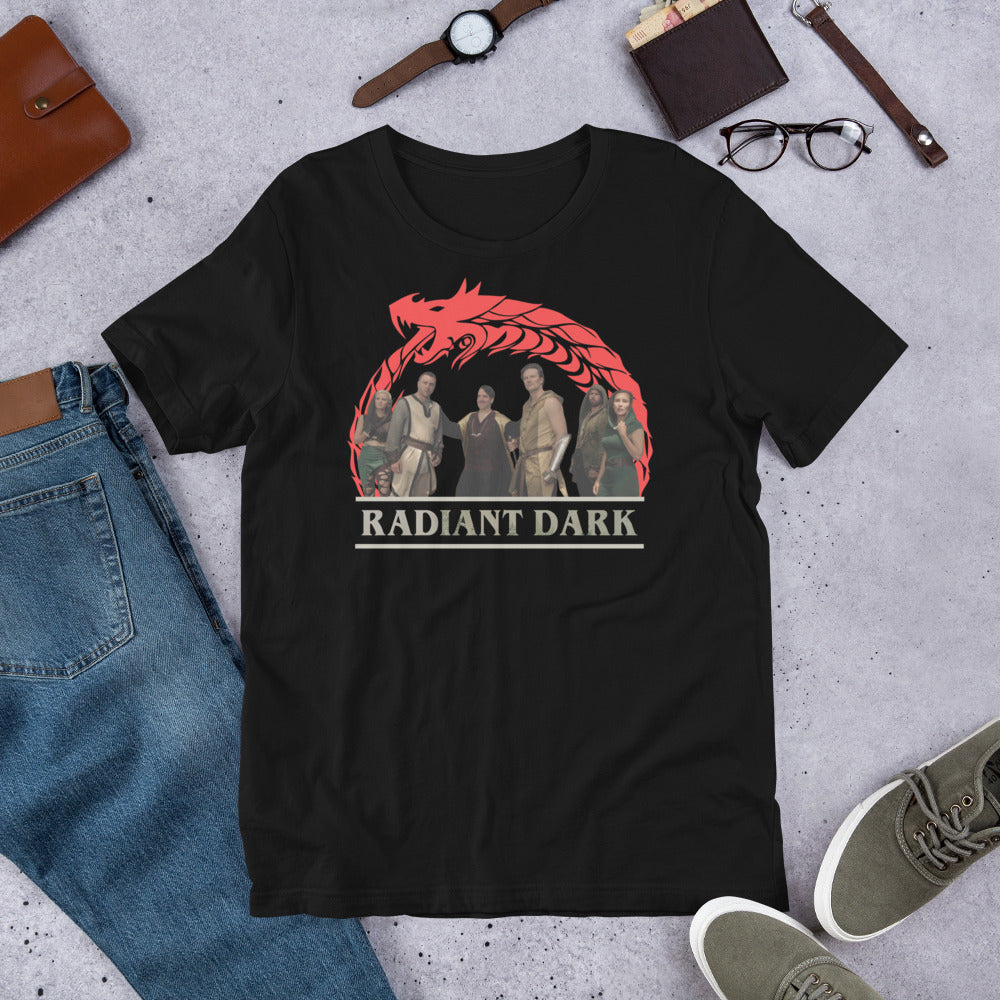 Radiant Dark Unisex t-shirt